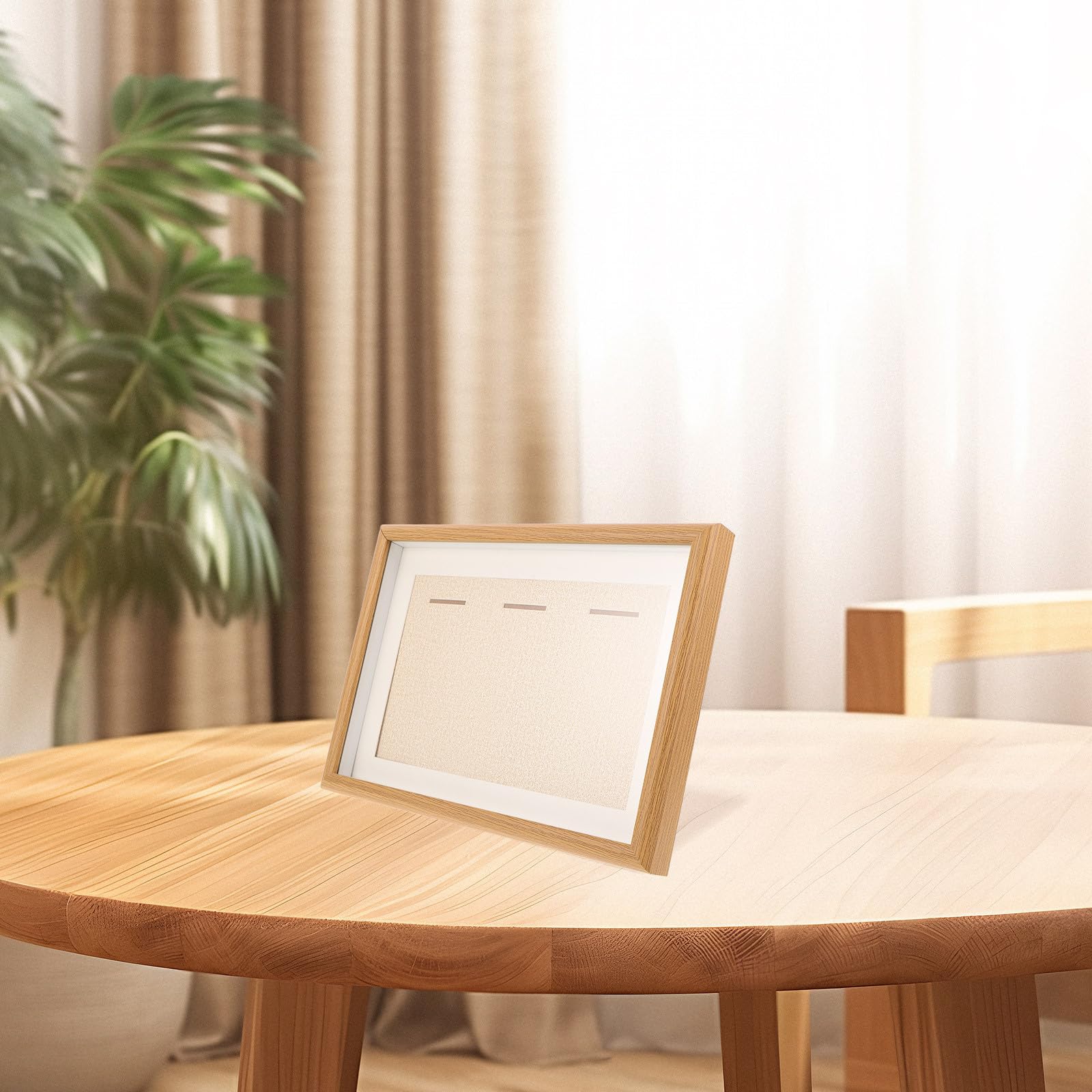 COHEALI Kasten für Medaillen 3 Stück Acryl und Holz Beige Medaillenvitrine für Sportler Geeignet für Marathon und Auszeichnungen