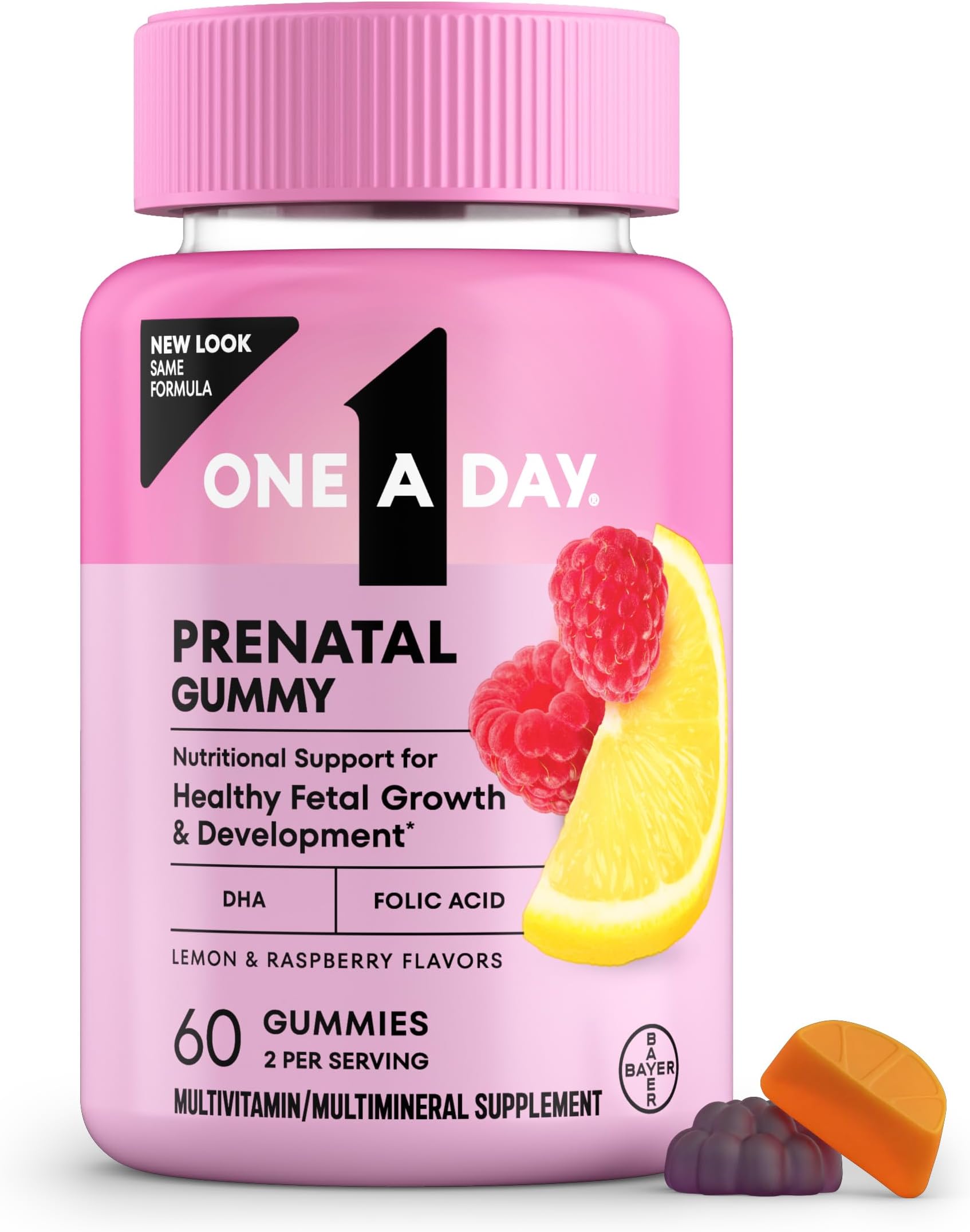 Women's Prenatal Gummies, 60 Count