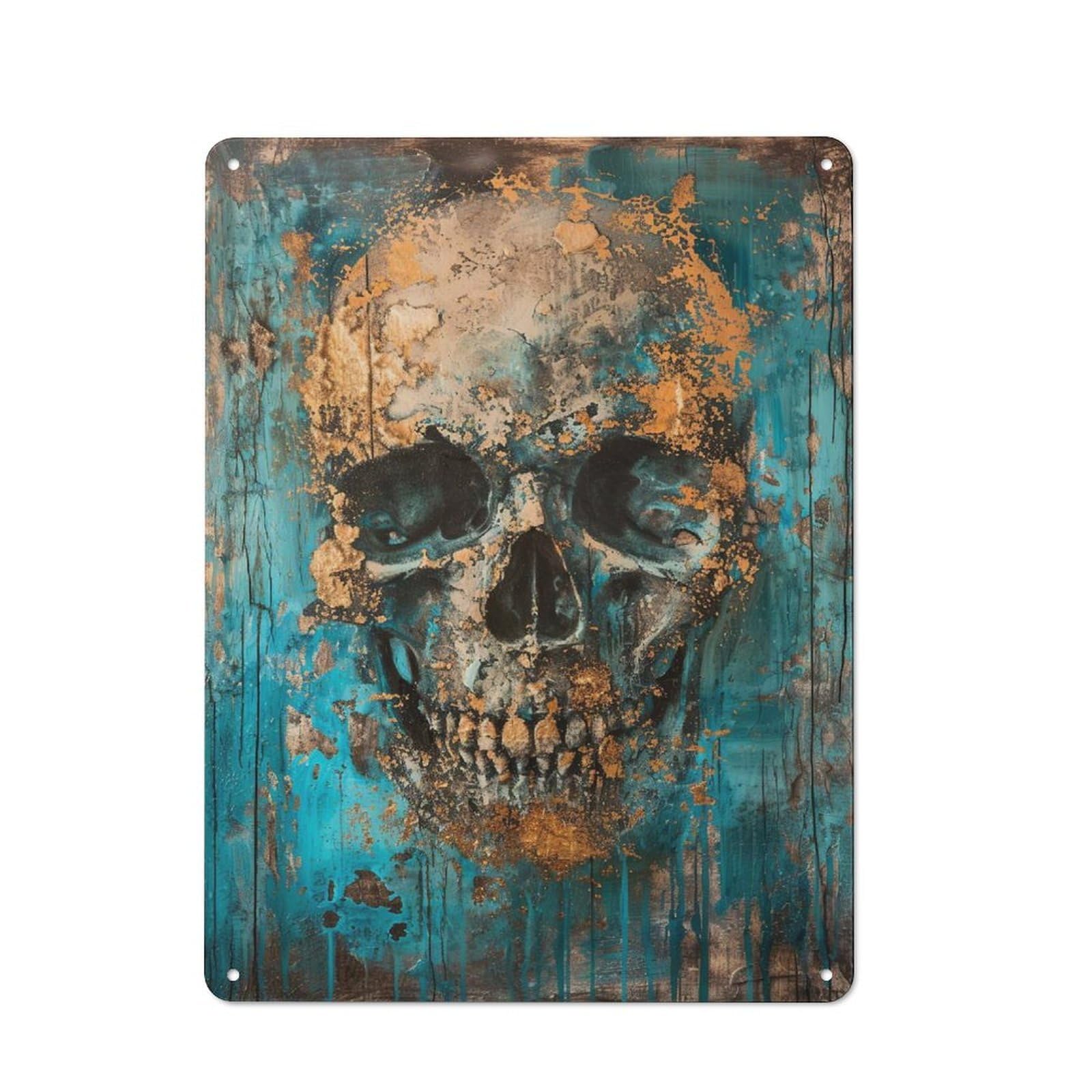 Junmoney Art Xix Metal Wall Sign 40X30cm Featuring For Hallway Wall, Suited To Wall Display Collectors