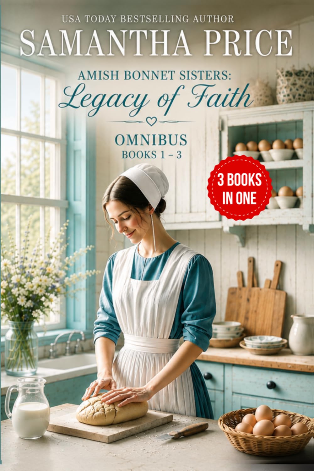Amish Bonnet Sisters: Legacy of Faith Omnibus Books 1 - 3: A Summer of Discovery, A Season of Secrets, A Harvest of Hearts