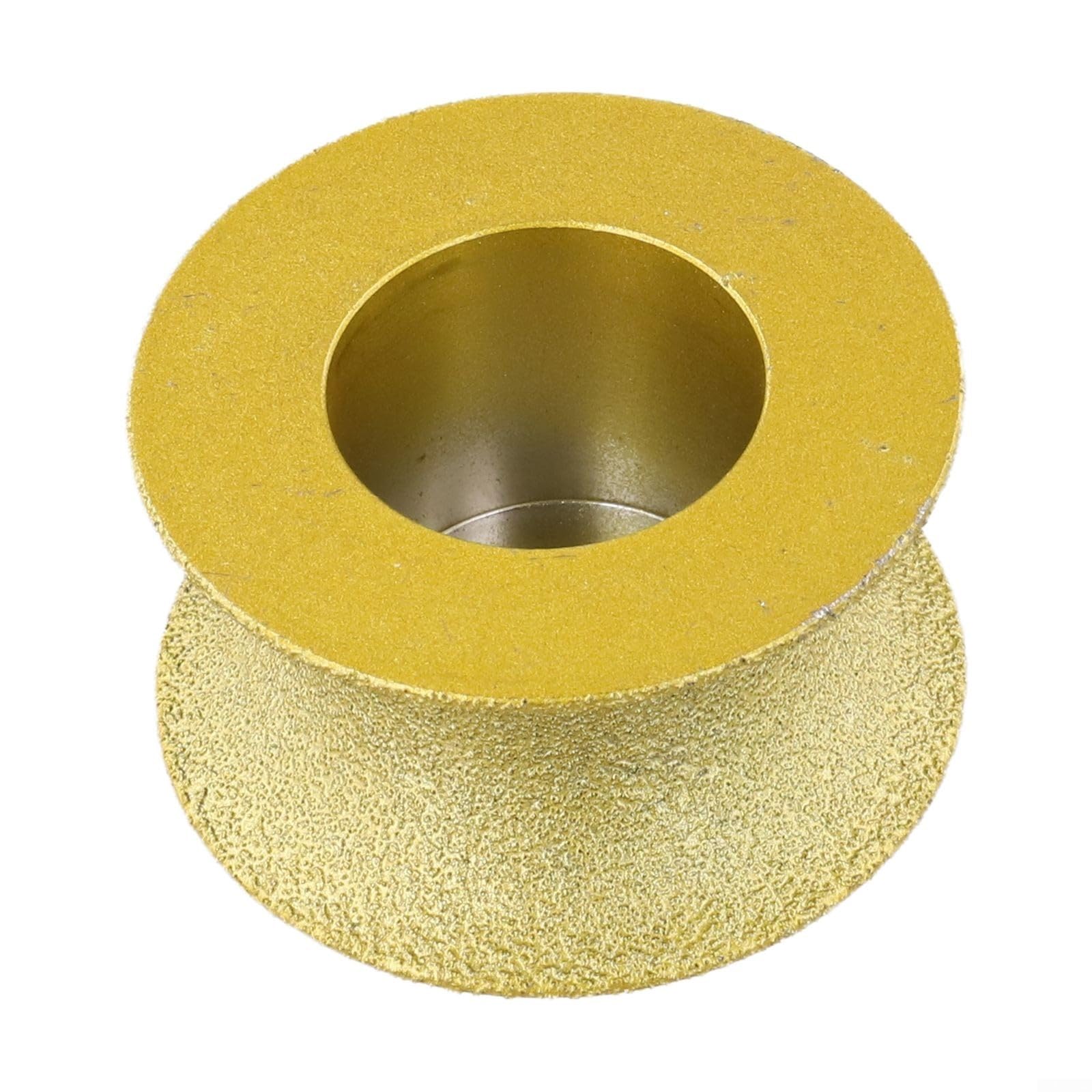 Mola a testa tonda brasata sottovuoto 74 x 20 mm per l'uso su superfici dure in pietra e vetro in lavori di costruzione (15 mm)