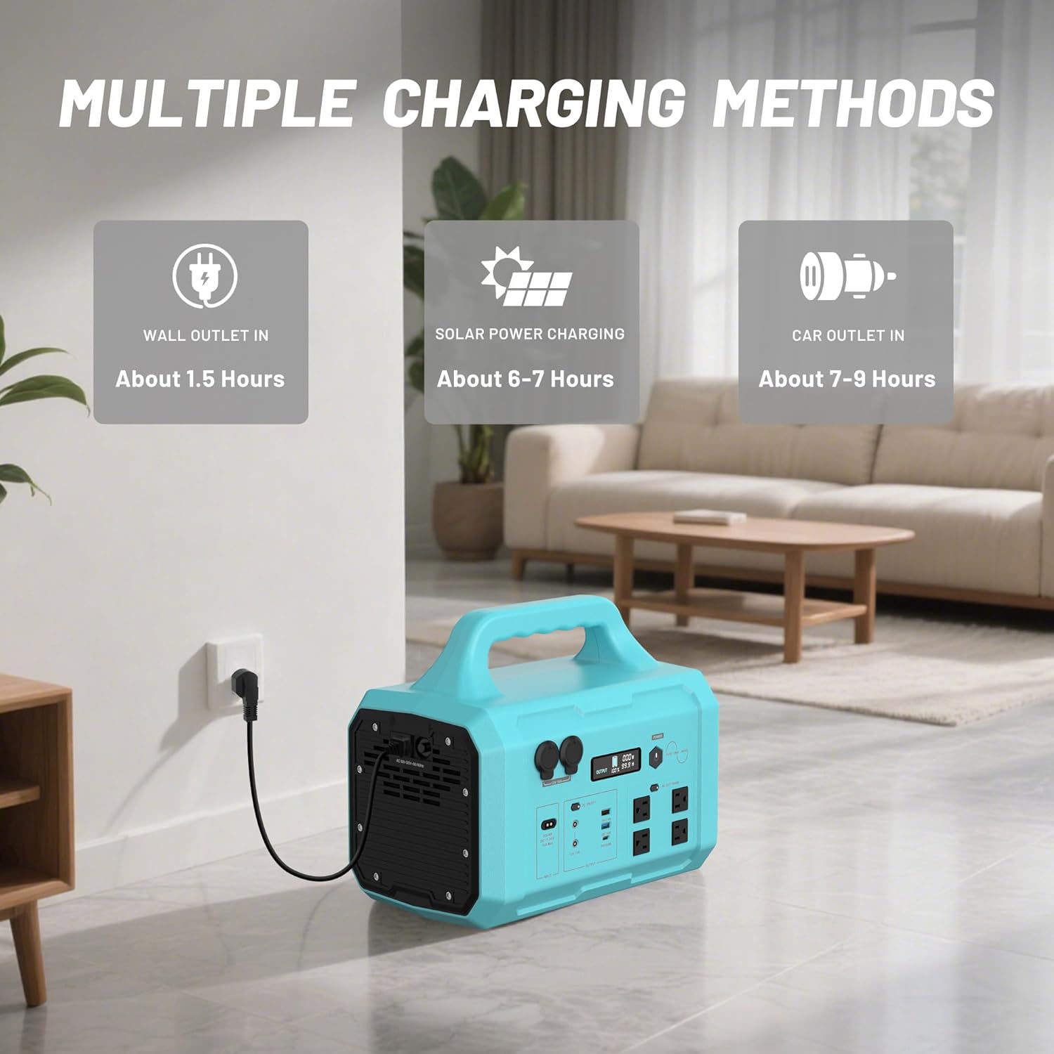 Barphygo GB-1800 Multiple Charging Methods