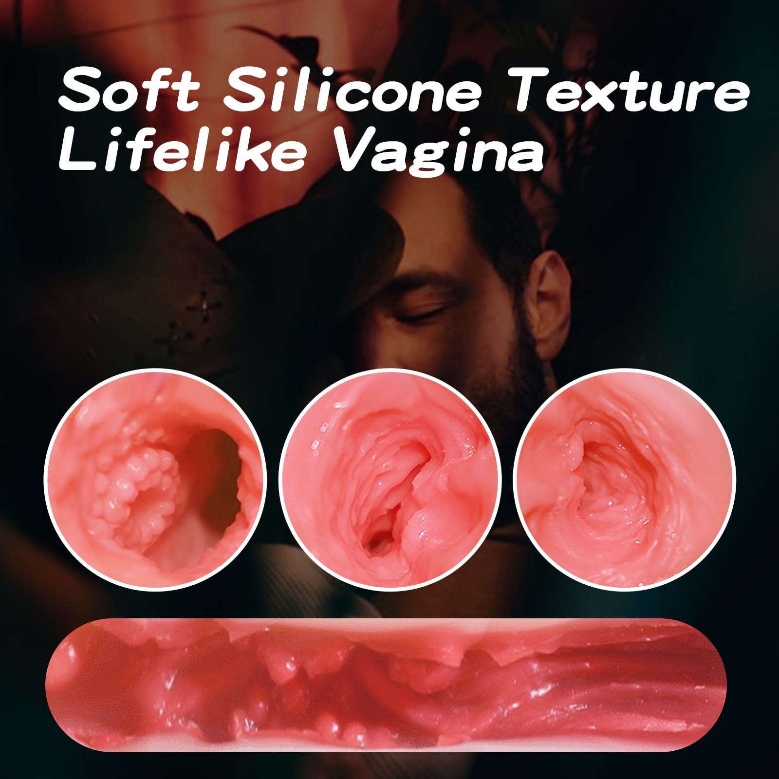 Amazon.com: Unique Male Masturbator with Chest Mold and Vaginal Feature