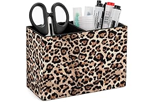 Animalistic Leopard Desk Accessories