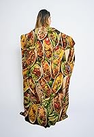 Vista 4 de Manta de tacos - Regalos para los amantes de los tacos 30" x 40