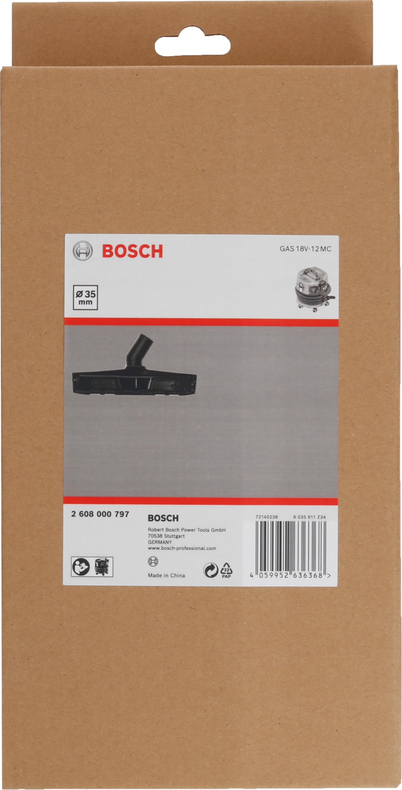 Vloerzuigmond aluminium 400 mm DN-F50 - Blankers Product & Advies