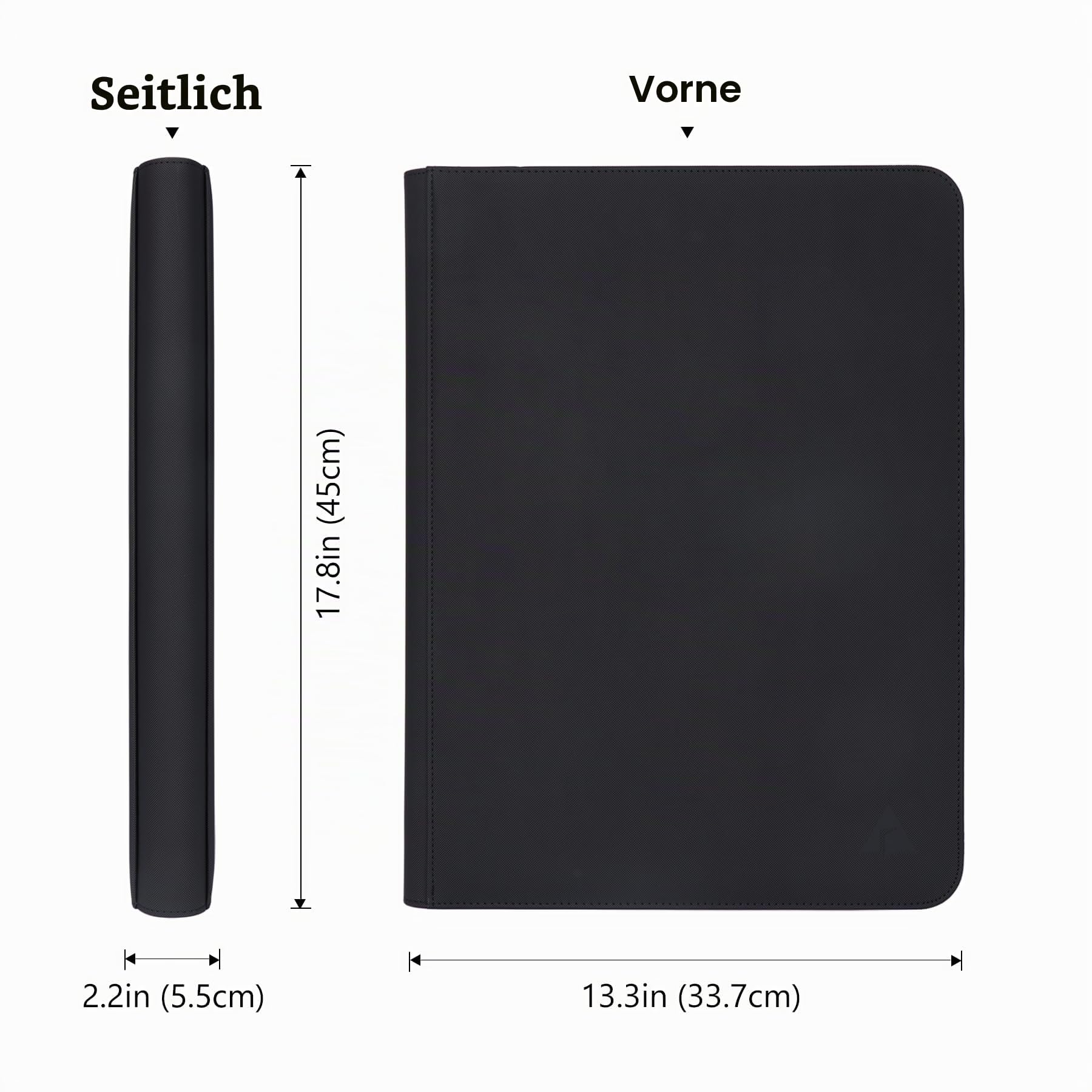 16 Pocket 1408 Pockets Card Binder, Large Ringless Side Loading Pockets Trading Card Album Folder for TCG
