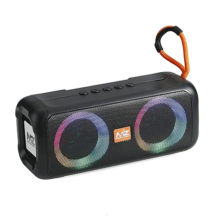 YU:TH GLOBAL i-Zoll MZ M419 Dynamic Thunder Sound 2400mAh 10W Battery Bluetooth Soundbar(Portable Home TV SOUNDBAR Black, Stereo Channel)