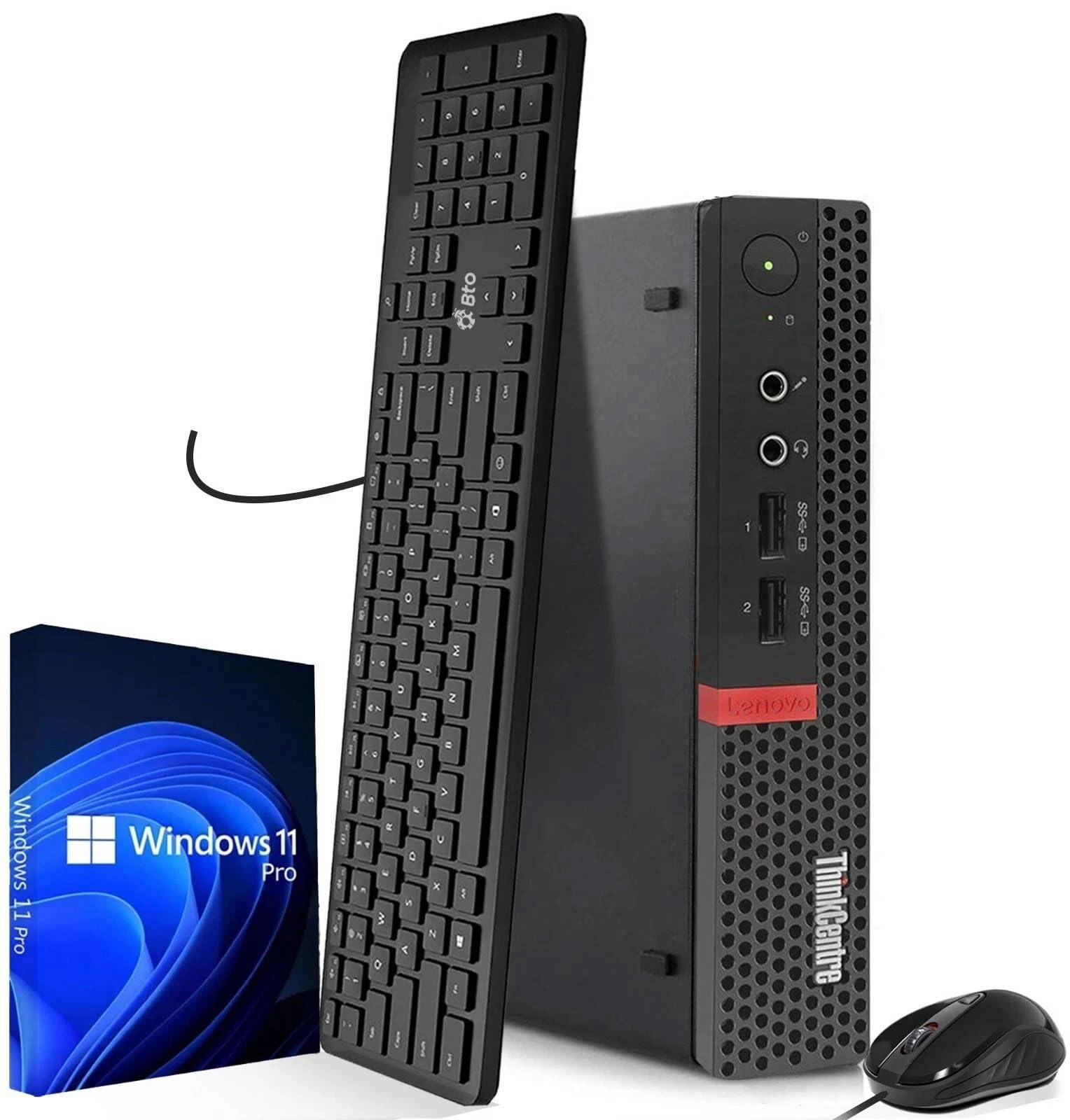 Amazon.com: Lenovo ThinkCentre M710 Tiny Desktop PC — Intel Core