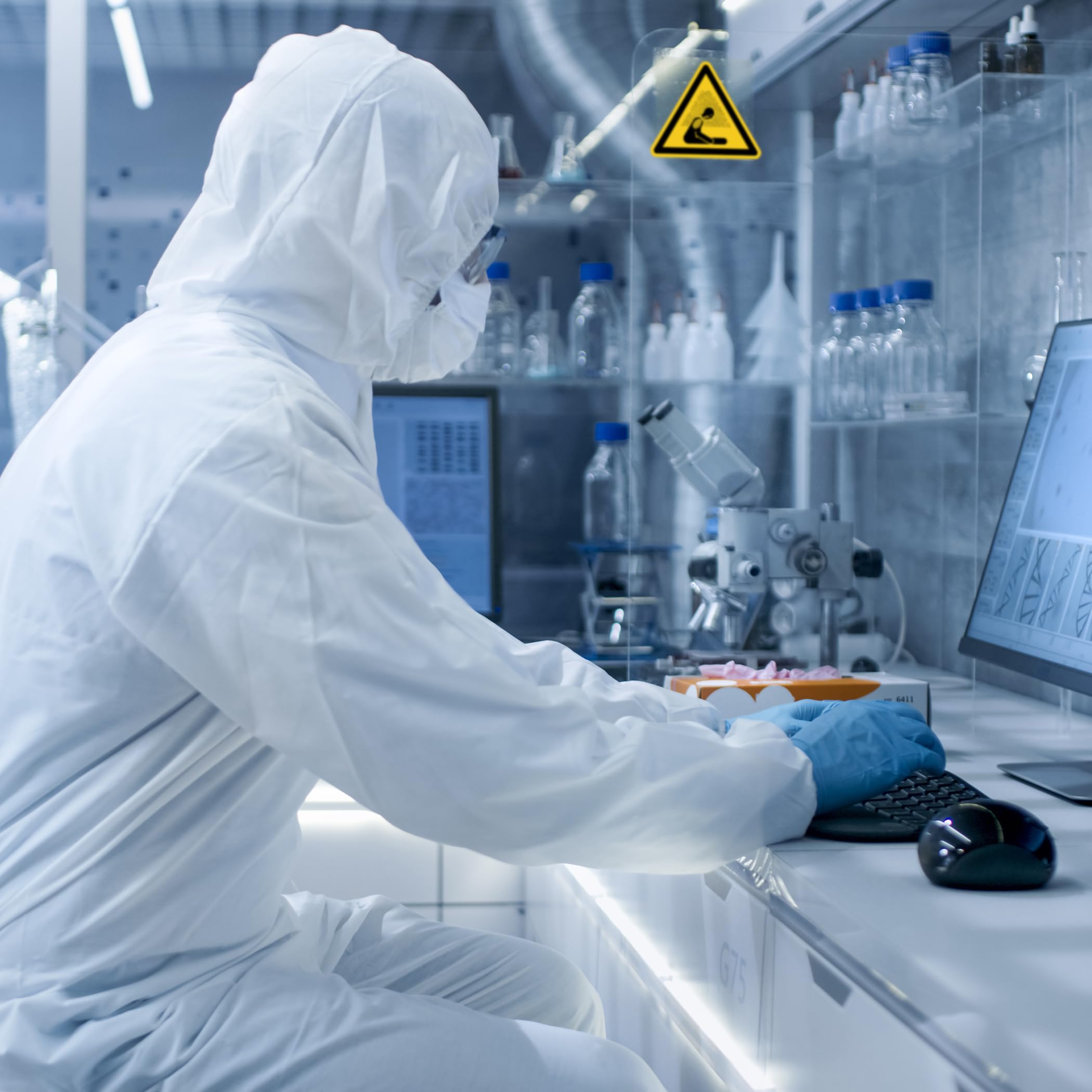 Señal de advertencia de peligro de asfixia según DIN EN ISO 7010 ASR A1.3 W041 – Señal de seguridad pegatinas de advertencia autoadhesivas – símbolo de advertencia para operaciones