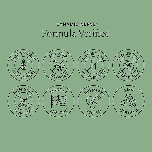 Miniatura 8 de Stonehenge Health Suplemento nervioso dinámico apoya la función nerviosa en los dedos, dedos de los pies, manos y pies con ácido alfa lipoico ALA,