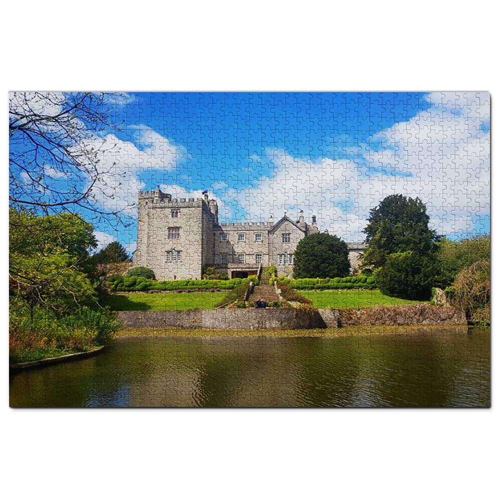 Great Britain England Sizergh Castle Kendal Puzzle 1000 pieces puzzle adults game graphic travel souvenir 50x70CM
