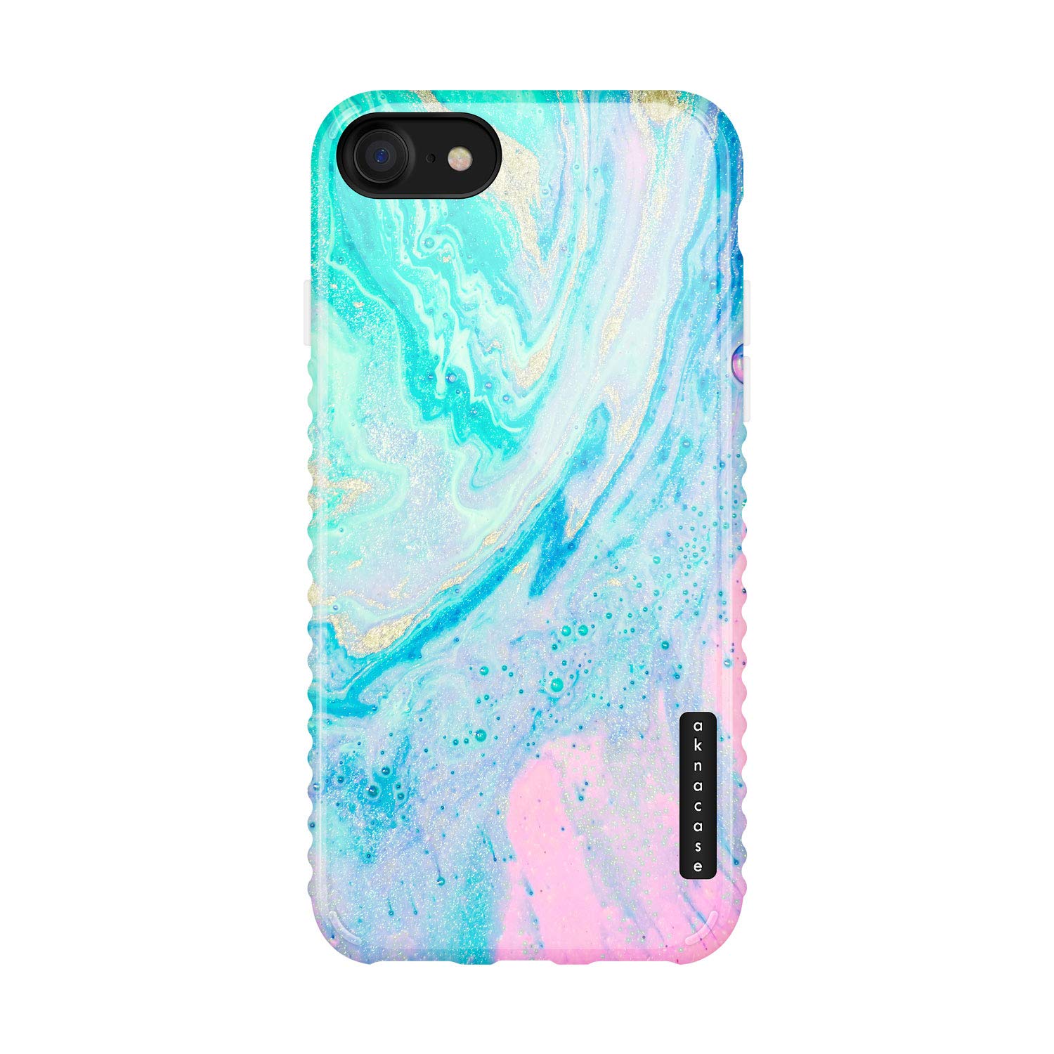 AknaCase iPhone SE 2022 & iPhone SE 2020 & iPhone 8 & iPhone 7 Case Watercolor, Akna GripTight Series High Impact Silicon Cover with Ultra Full HD Graphics (102029-U.S)