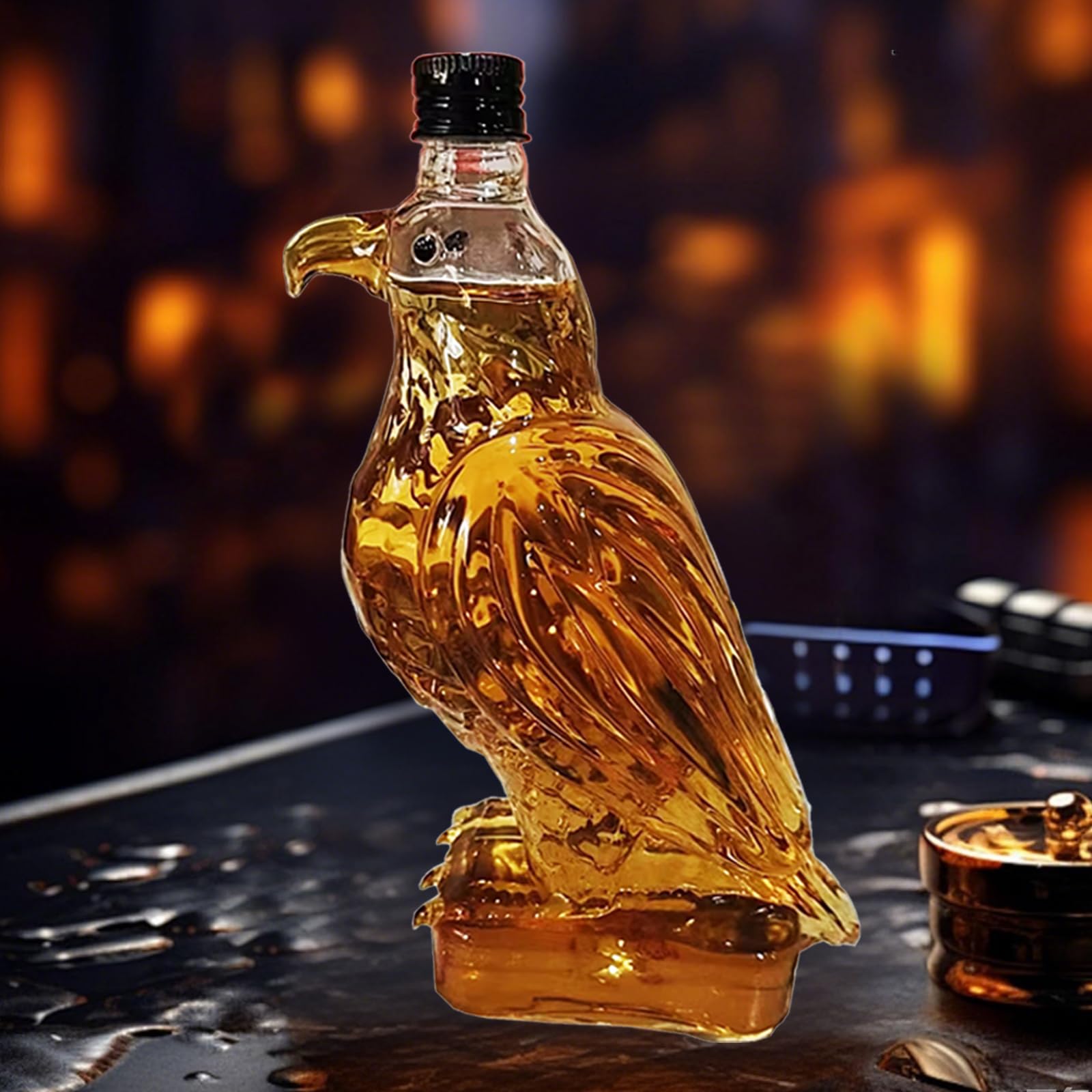 Jack Daniel's Eagle Decanter 空ボトル Amazon.com: Eagle Whiskey Bottle, Unique Glass Decanter for