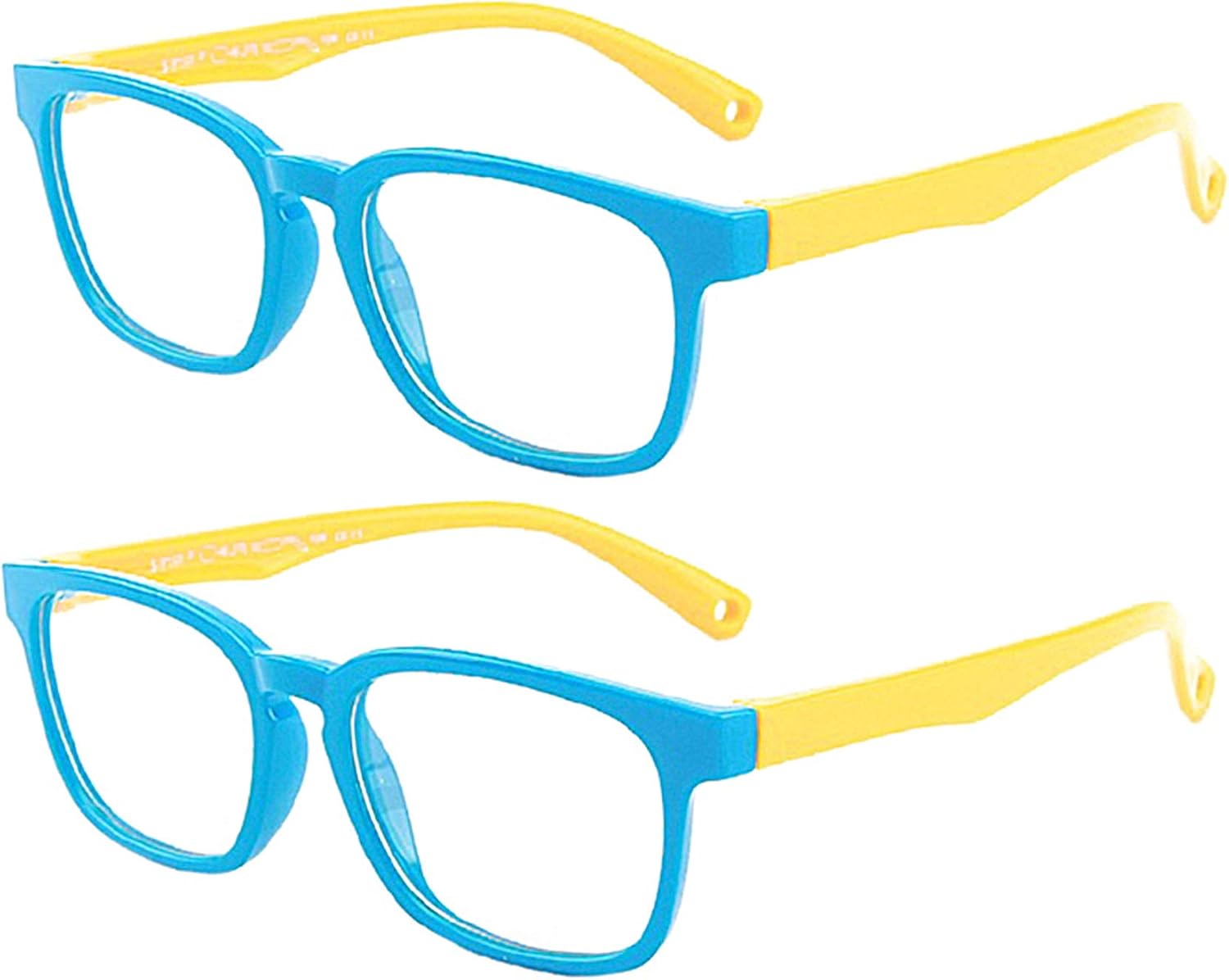 COOPER 608 Kids Blue Light Blocking Glasses - for Children Ages 3-12 – UV Protection from Computer, Screen Reading and Gaming to Alleviate Eye Strain