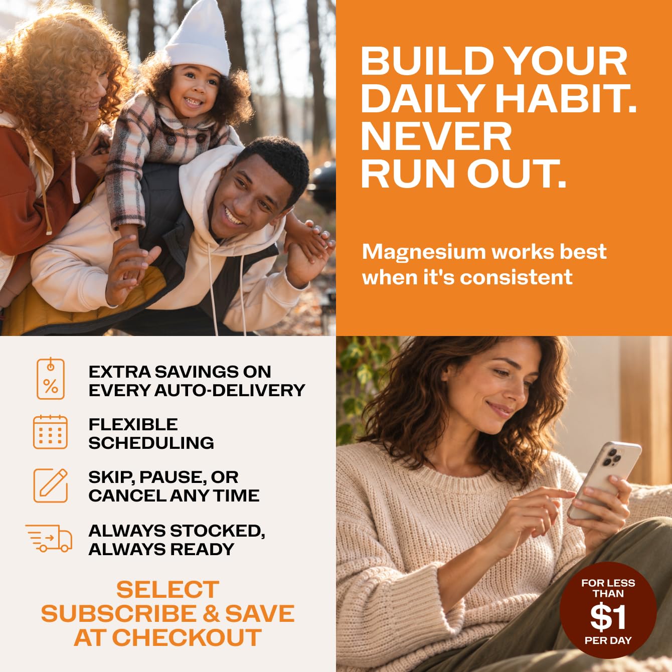 Magnesium 310mg, Brain Body Comfort*, with Turmeric & Ginger, 1 Mo Supply — Amazon image 8