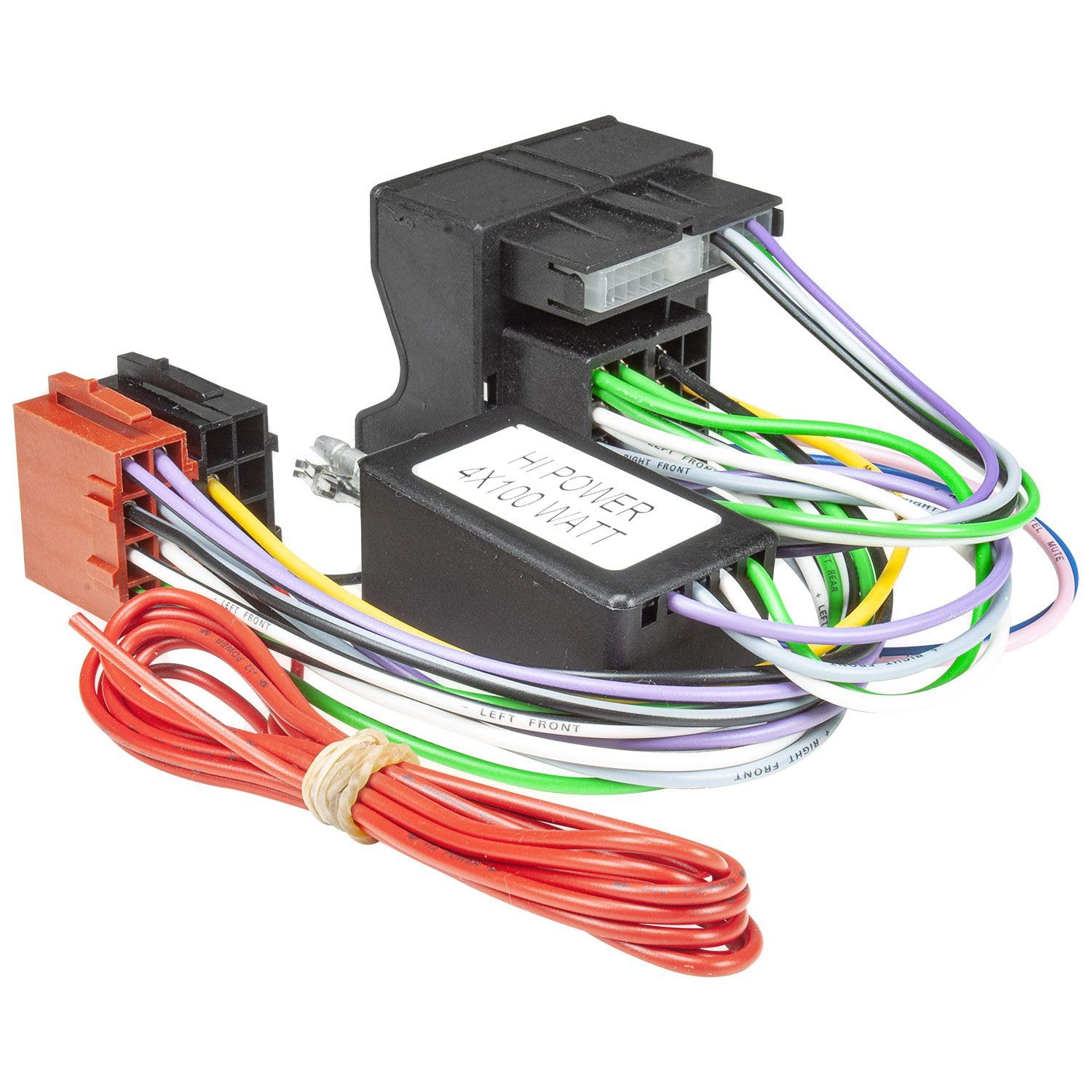 tomzz Audio 7003-007 Adaptador de Radio del Sistema Activo Compatible con Audi A2, A3, A4 y TT a Partir de 2004, Quadlock a ISO de 16 Pines Bose.