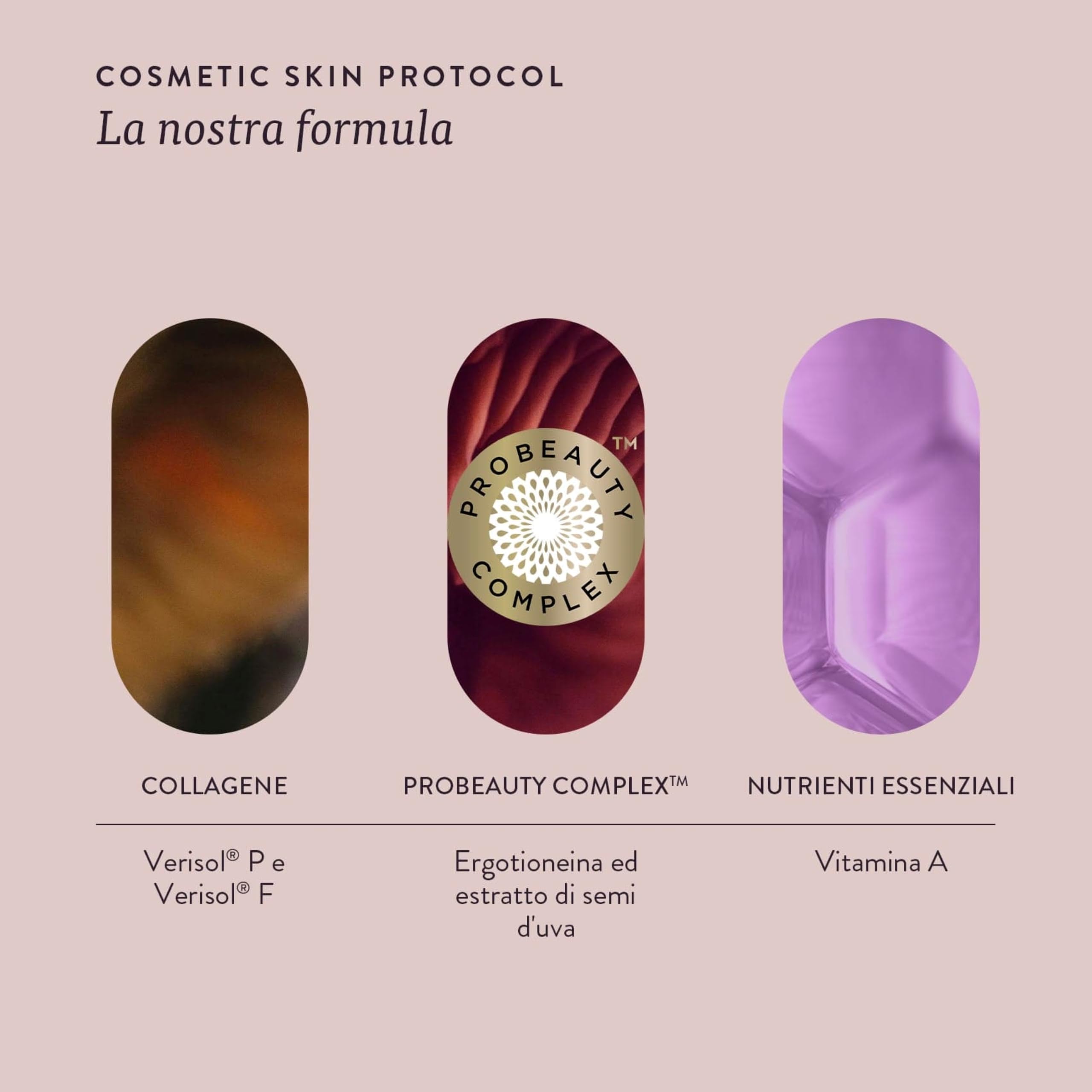 Swisse Professional Cosmetic Skin Protocol - Integratore Pelle con Collagene Verisol®, Vitamina A e ProBeauty Complex™, Gusto Arancia, 30 Buste