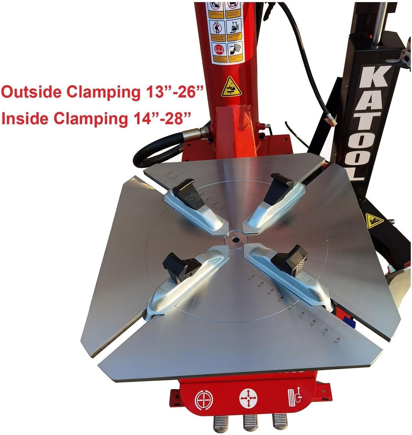 KT-T835 & KT-B700 Tire Changer KT835 Wheel Balancer KT-B700 Garage Equipment Shop Tools 2.0 Hp Bead Blaster