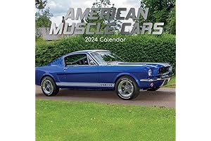 2024 American Muscle Cars Square Wall Calendar