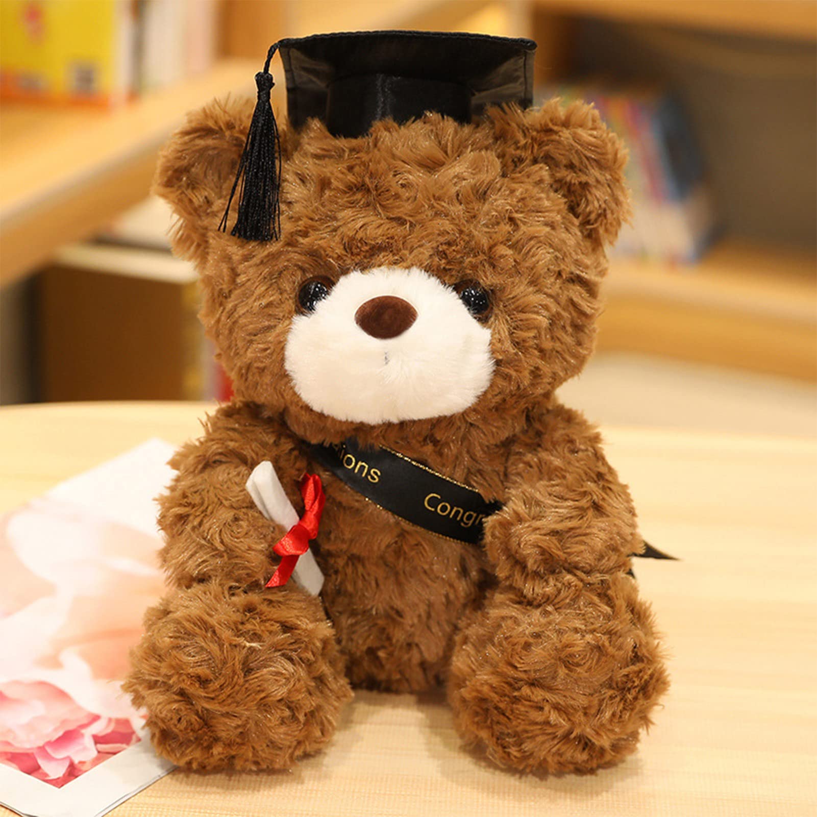 Buy Graduation Bear 2023 Personalised, Graduation Congratulation Bear, Plush Stuffed Animal Bear