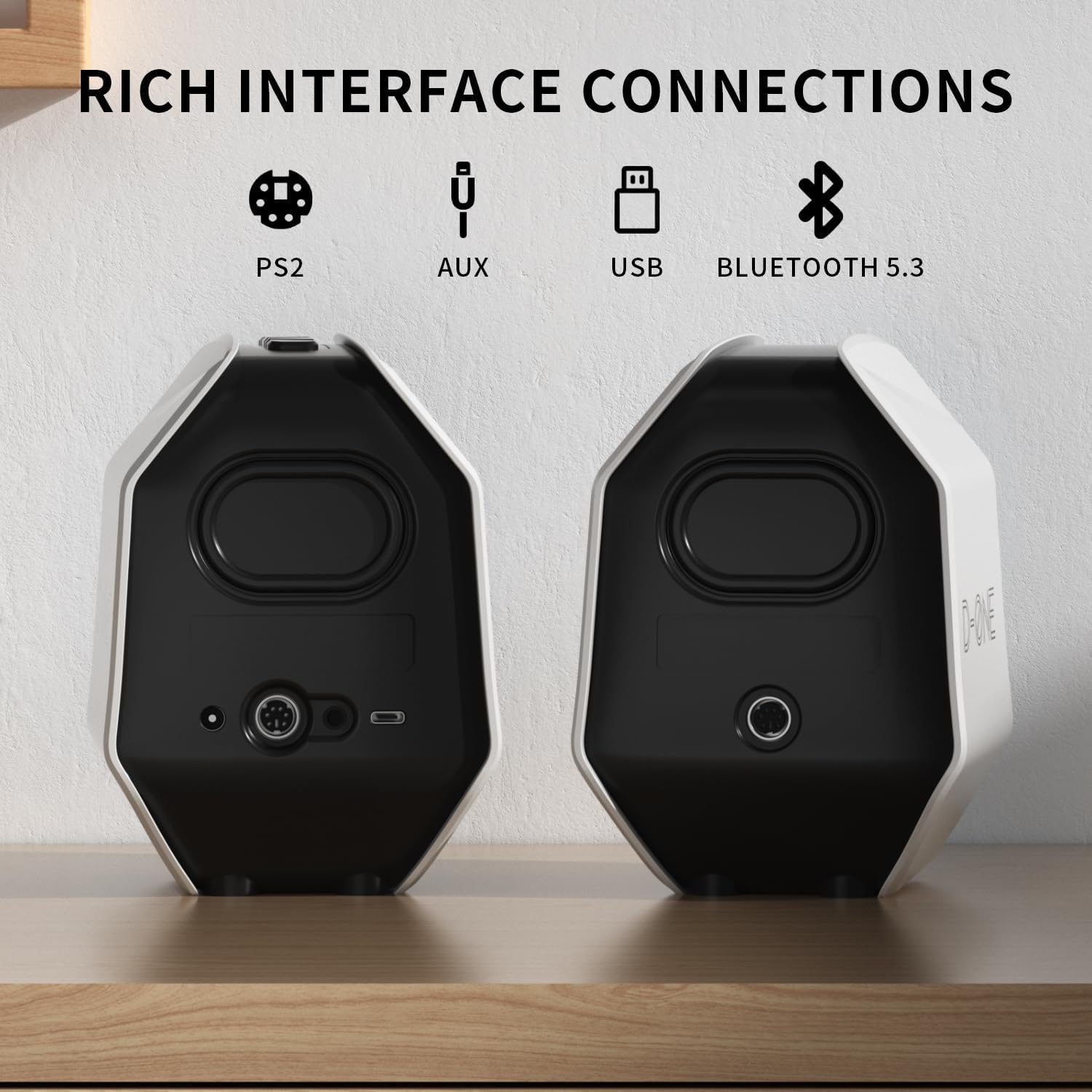 Altoparlanti da gioco RGB, scheda audio USB, audio 3D dinamico, Esports per PC, bassi migliorati, controllo del volume di facile accesso