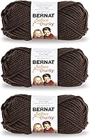 Vista 39 de Ovillo sólido Bernat Softee Chunky, Acrílico, Rojo Berry, Paquete de 1