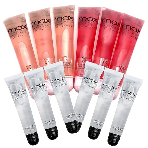 Esmalte de labios transparente a granel (ClearPeachStrawberry)