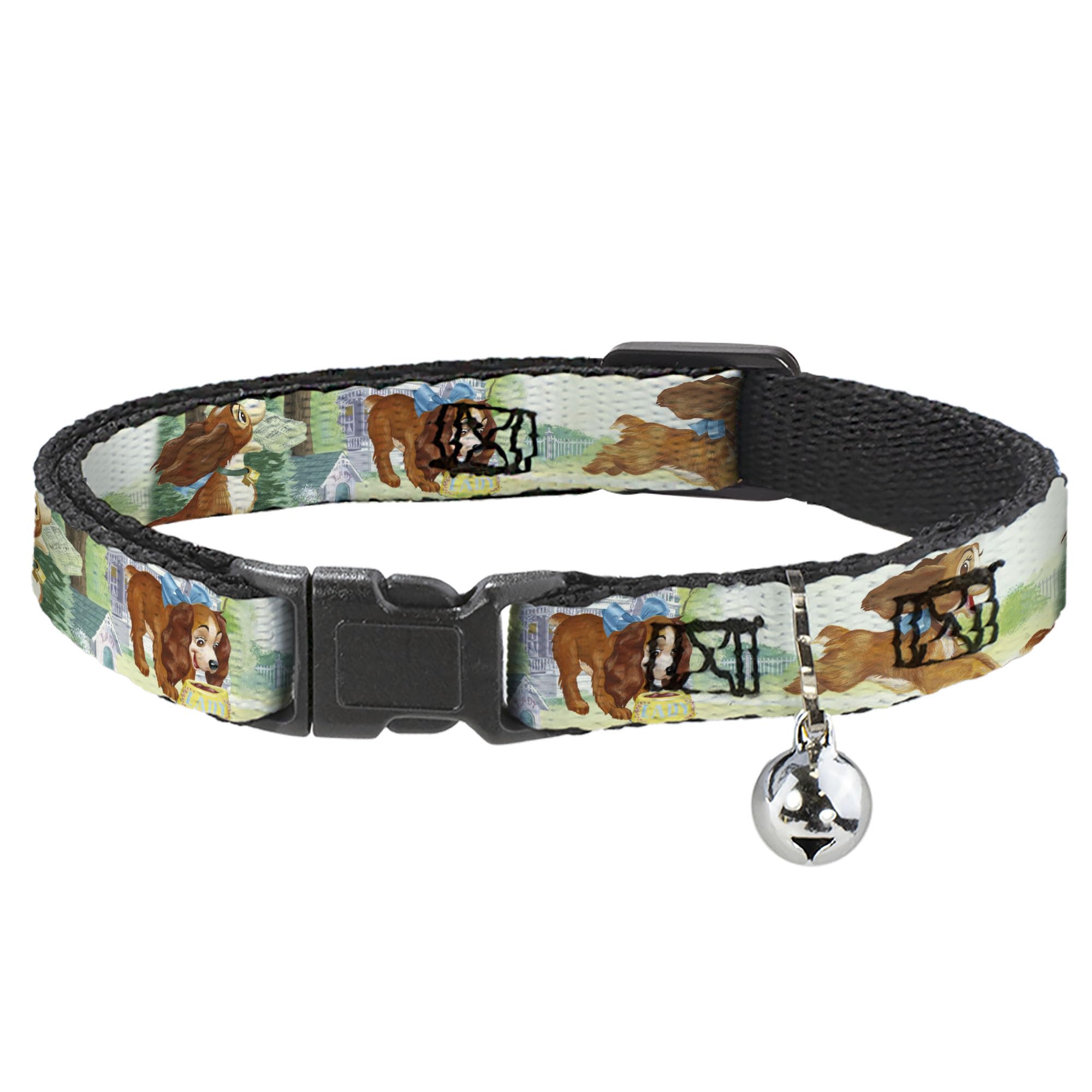 Collar de gato Breakaway Cat que evita atrapamientos accidentales en el hogar