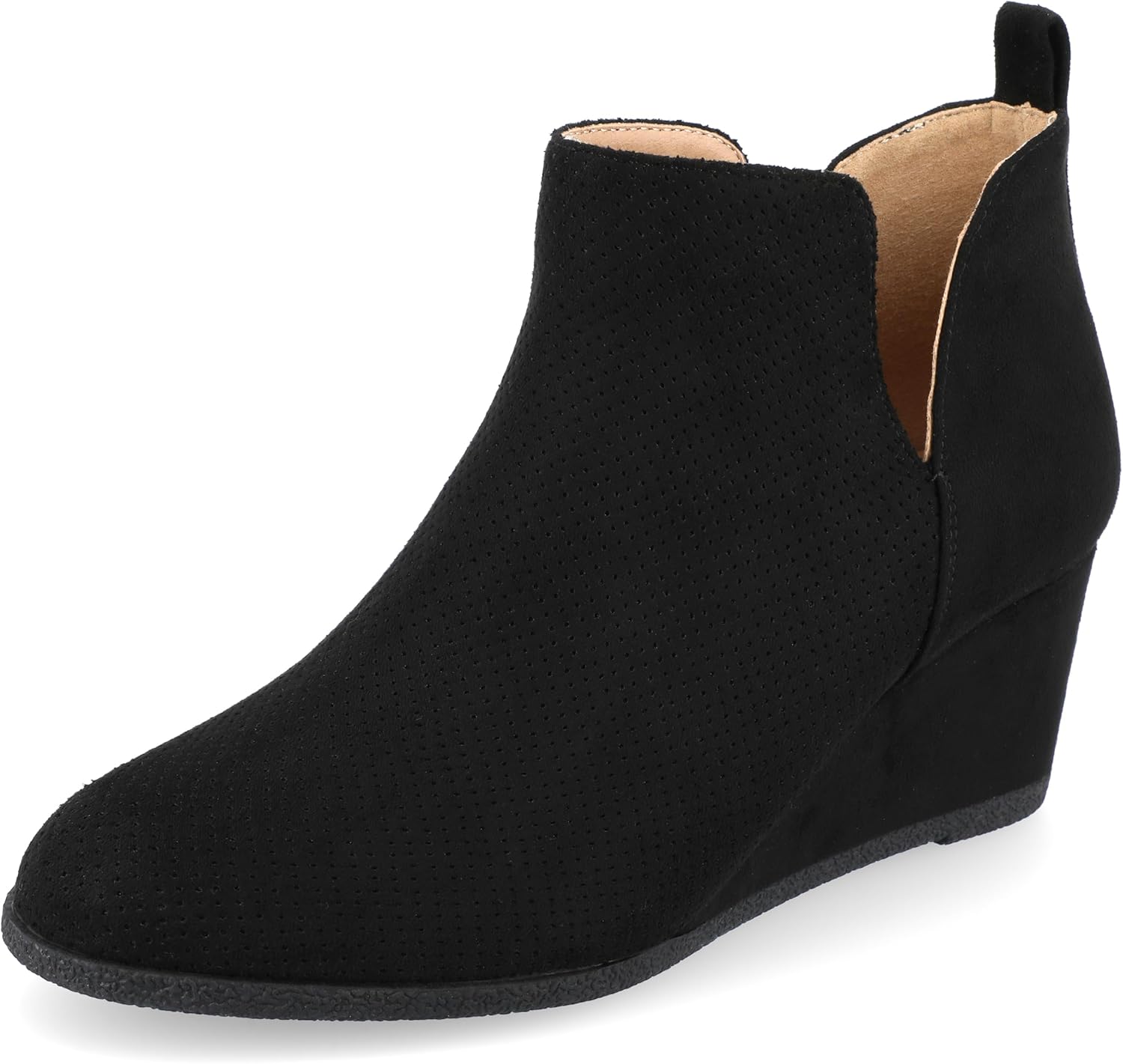 Journee Collection Women's Wedge Booties - Comfortable Design