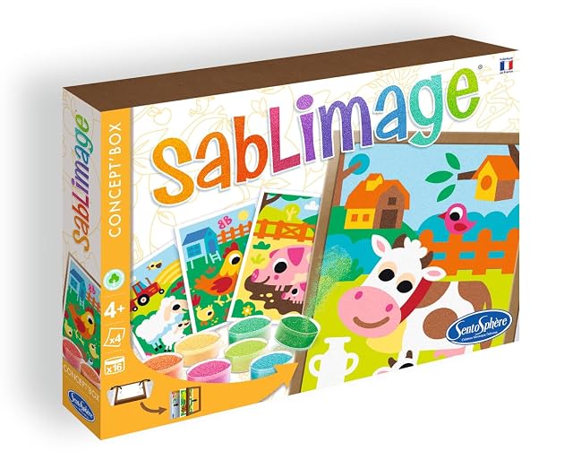 Sentosphère Sablimage Animales de Granja