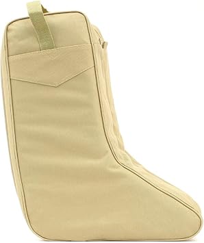 M&amp;F Western Tan Nylon حقيبة التمهيد المقاومة للماء OS