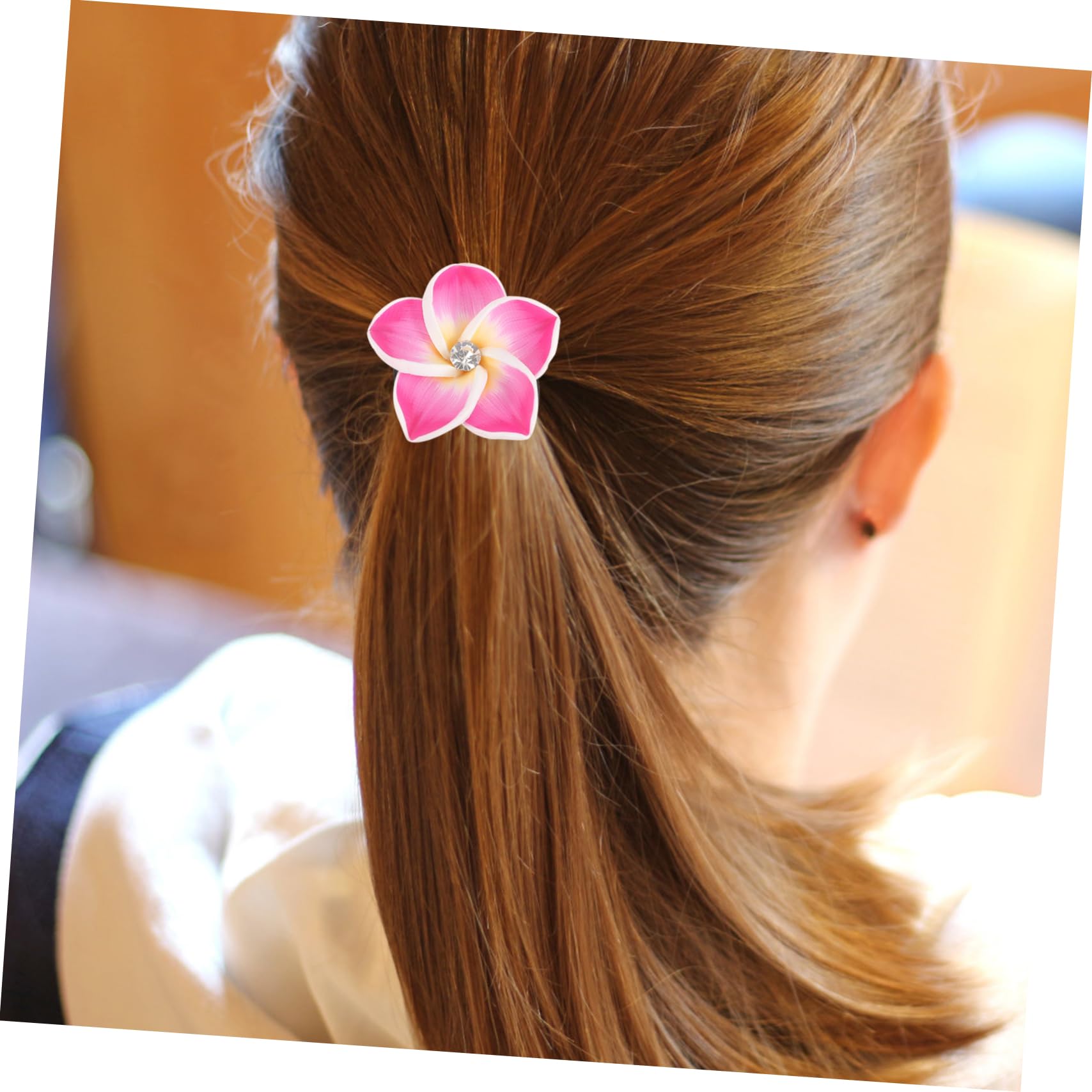 FOMIYES 3 Juegos De Bandas Elásticas Para El Cabello Para Mujeres Y Niñas Lazos De Flores A La Moda Cuerda Elástica Para De Caballo 10 Unidades X 3