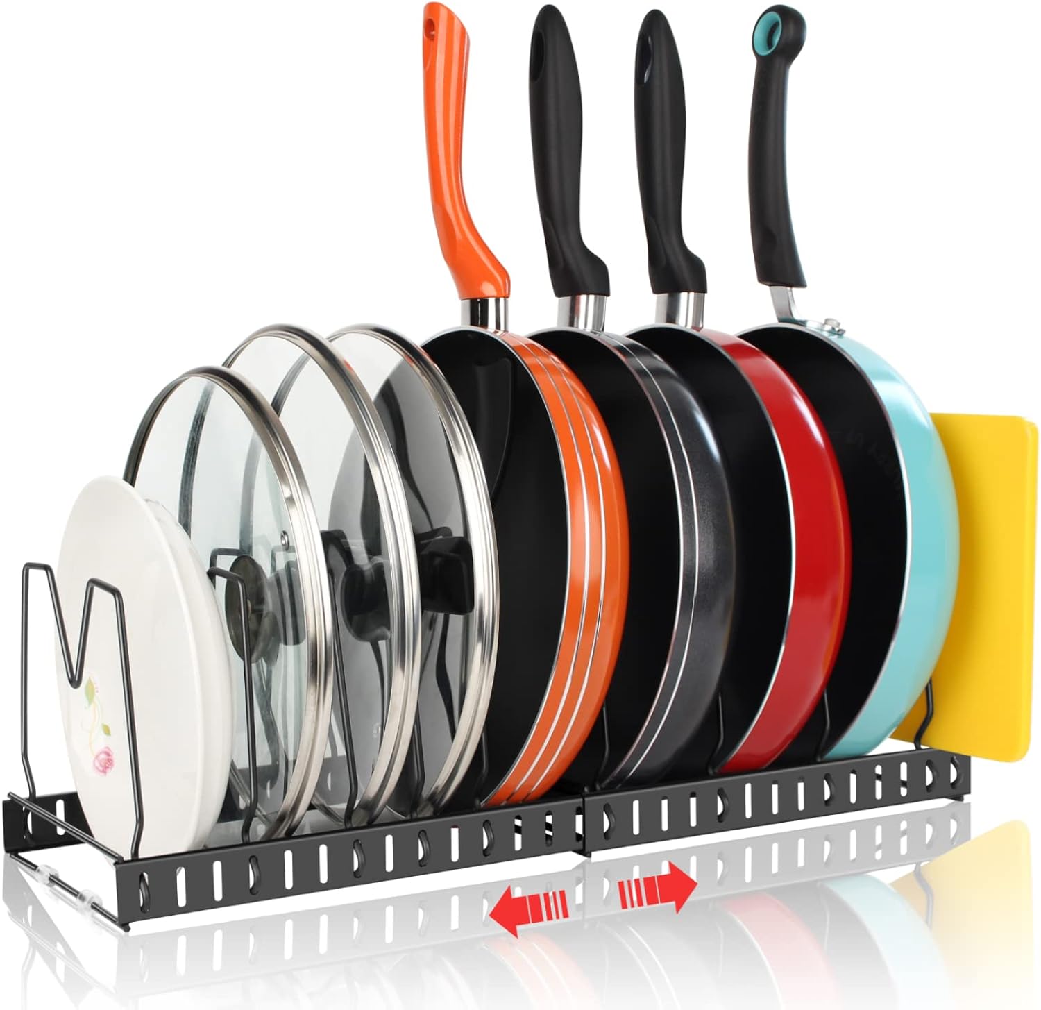 WEITELAI Pot And Pan Organizer For Expandable