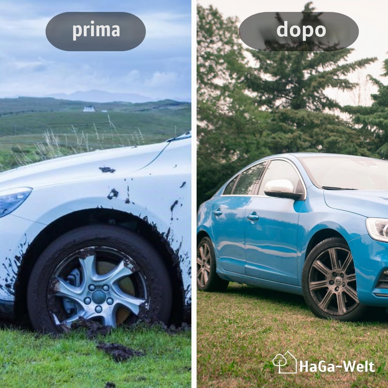 HaGa Griglia di protezione per prato, 1,3 m x 5 m, in plastica, robusta griglia per prati e giardini e prati | vialetti, beccuccio per pollo & sul pendio, compatibile con robot tosaerba