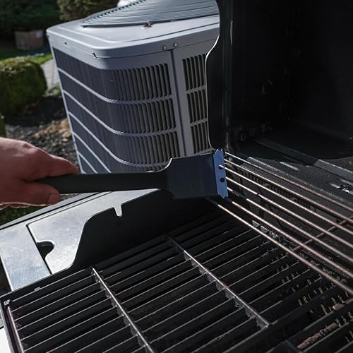 Miniatura 5 de Treasure Gurus Limpiador de parrilla de gas Rascador de metal Cepillo de herramientas de alambre de acero al aire libre Accesorios de limpieza de