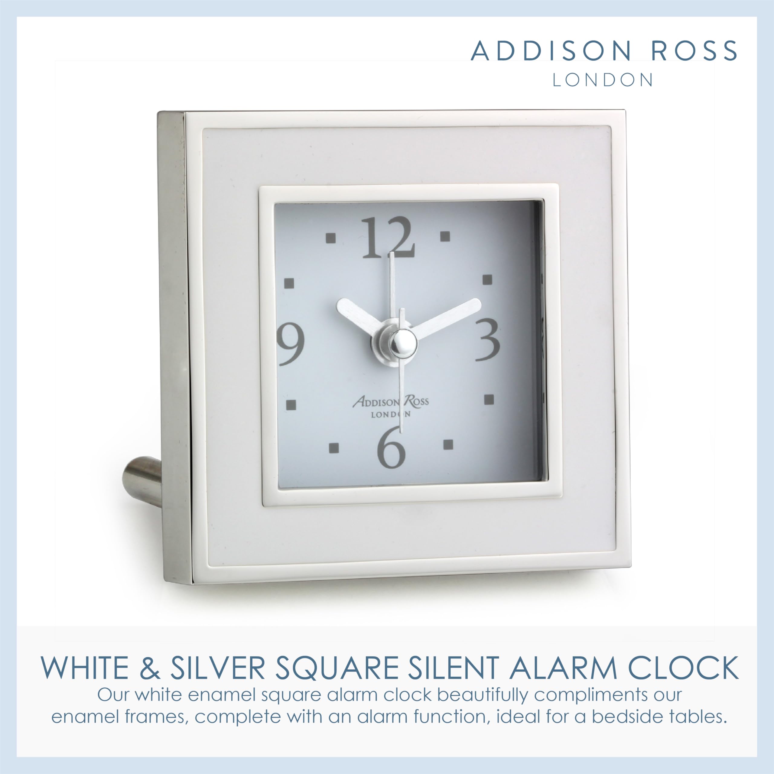 Amazon.com: Addison Ross Battery Alarm Clock – Silent Sweep