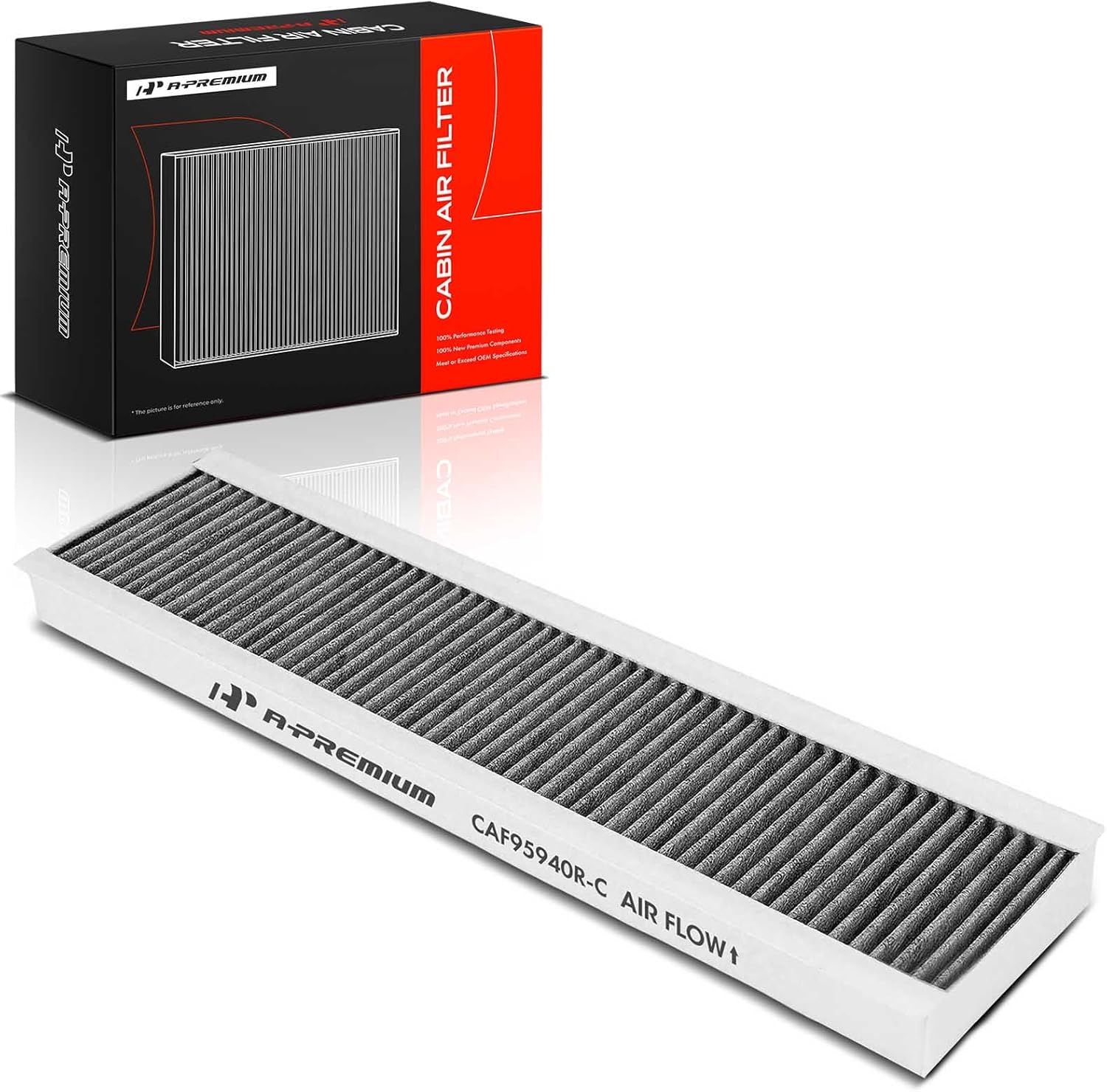 A-Premium Cabin Air Filter w/Activated Carbon Compatible with Mini Cooper 2002-2008, Replace# 64311496711