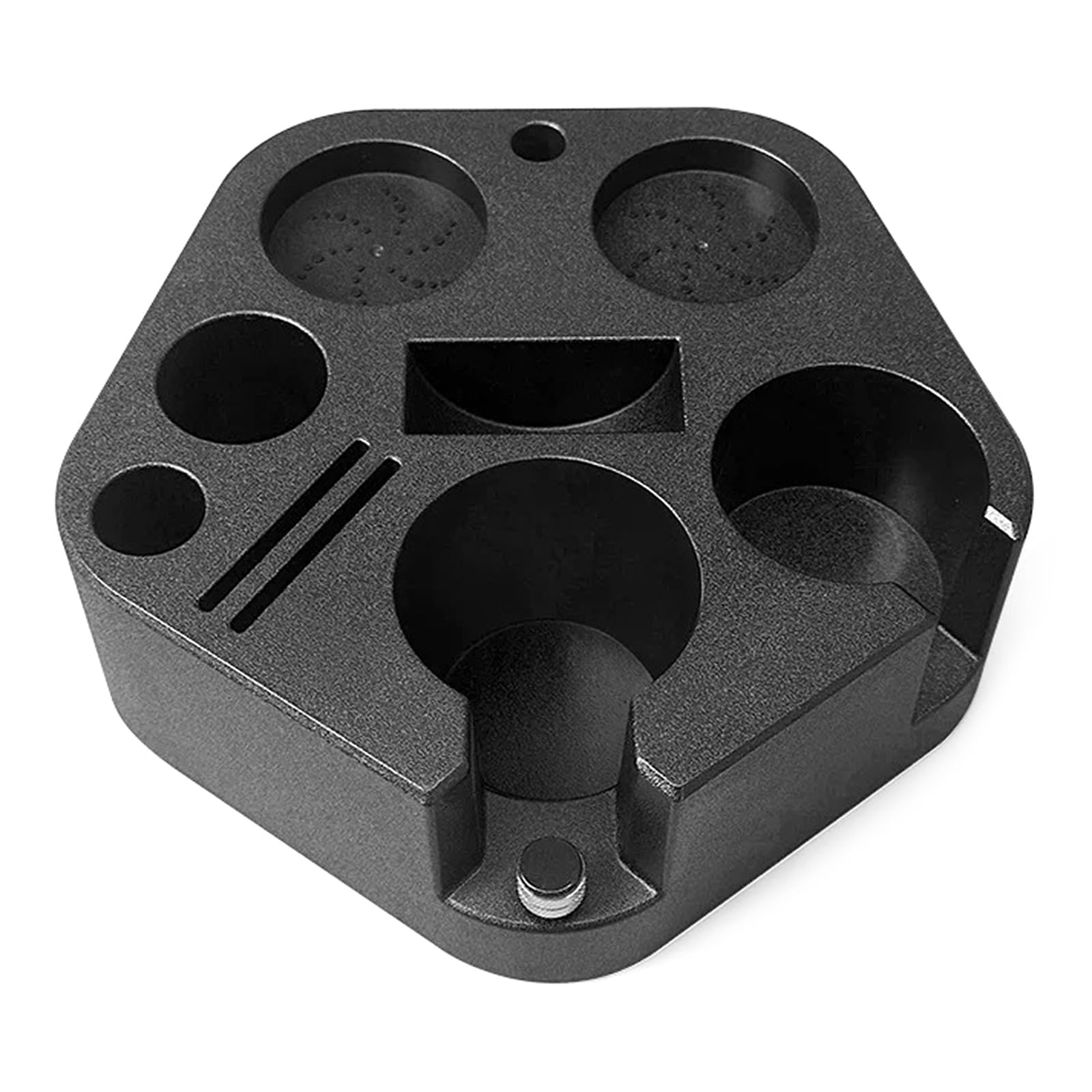 Shurhome Espresso Tamping Station Organizers Coffee Tamper Holder for 51mm / 58mm Epsresso Portafilter Tools Organzier Tamper Holder