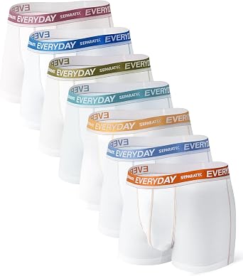 Separatec Dual Pouch Mens Boxer Briefs Cotton Underwear Multipack