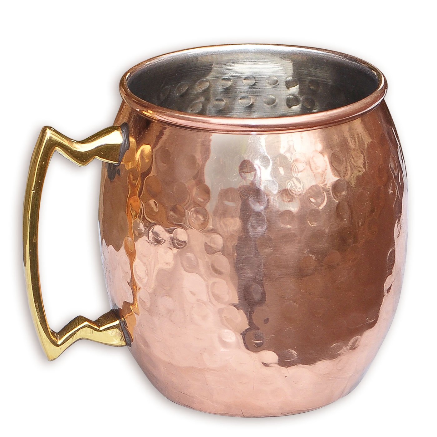 4 vasos de agua de cobre para curar productos ayurvédicos Moscow Mule, tazas de cobre, capacidad de 350 ml (estilo 10)
