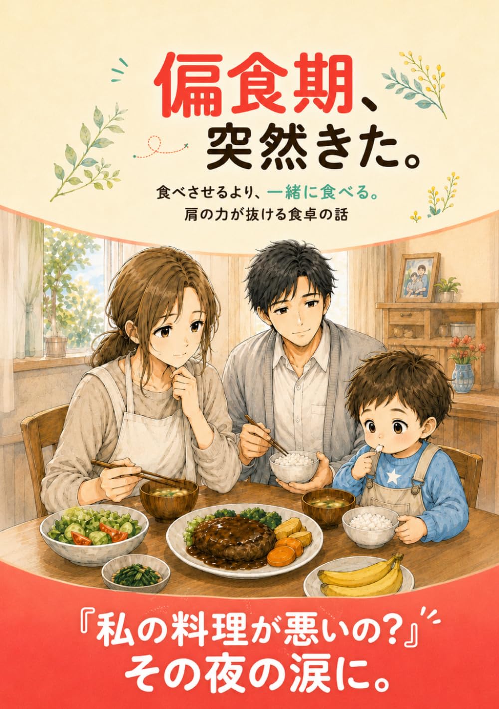 偏食期、突然きた。: 食べさせるより、一緒に食べる。肩の力が抜ける食卓の話 (ママの夜の処方箋)