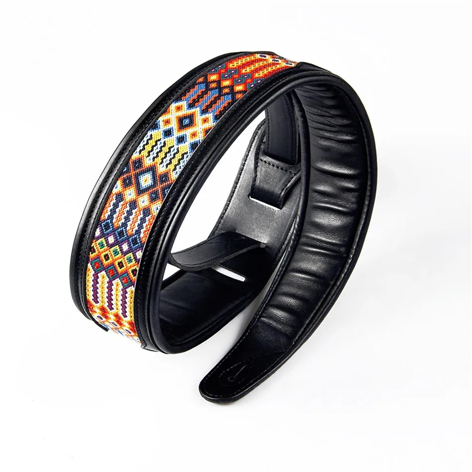 Patrón de bordado con impresión de correas de guitarra Correas de guitarra for bajos acústicos eléctricos Accesorios de guitarra Para bajos, guitarras eléctricas y acústicas