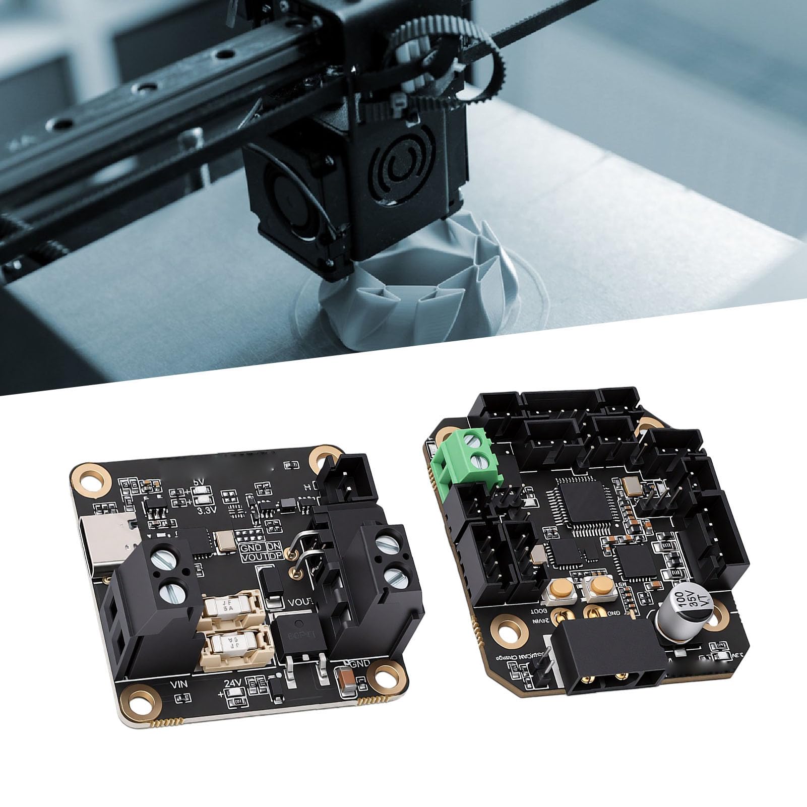 Placa Adaptadora de Extrusora GEN2, para Motor Paso a Paso de 42