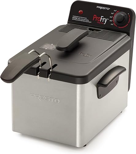 Miniatura 7 de Presto 05461 ProFry freidora de inmersión de acero inoxidable talla única  Plateado