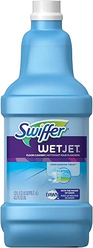 Swiffer, PGC77810CT, WetJet Limpiador de piso, 4 / caja, transparente