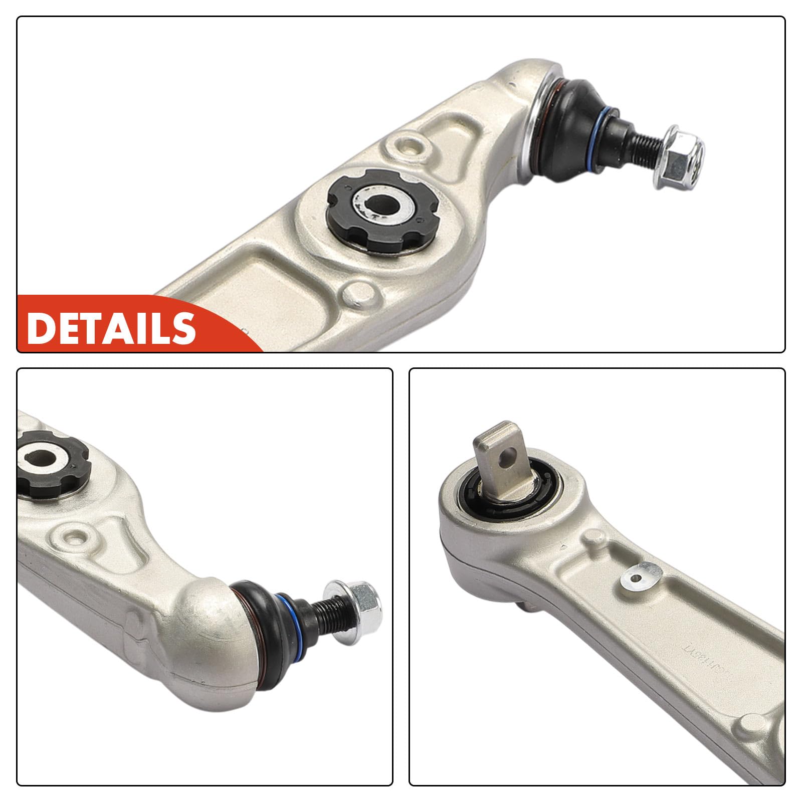 Frankberg Wahacz trójkątny przegub nośny przegub z Giulia 2017-2019 Control Arm Front Lewa i Prawa Dolna Rearward 2 szt. Zamiennik # 68394931AA
