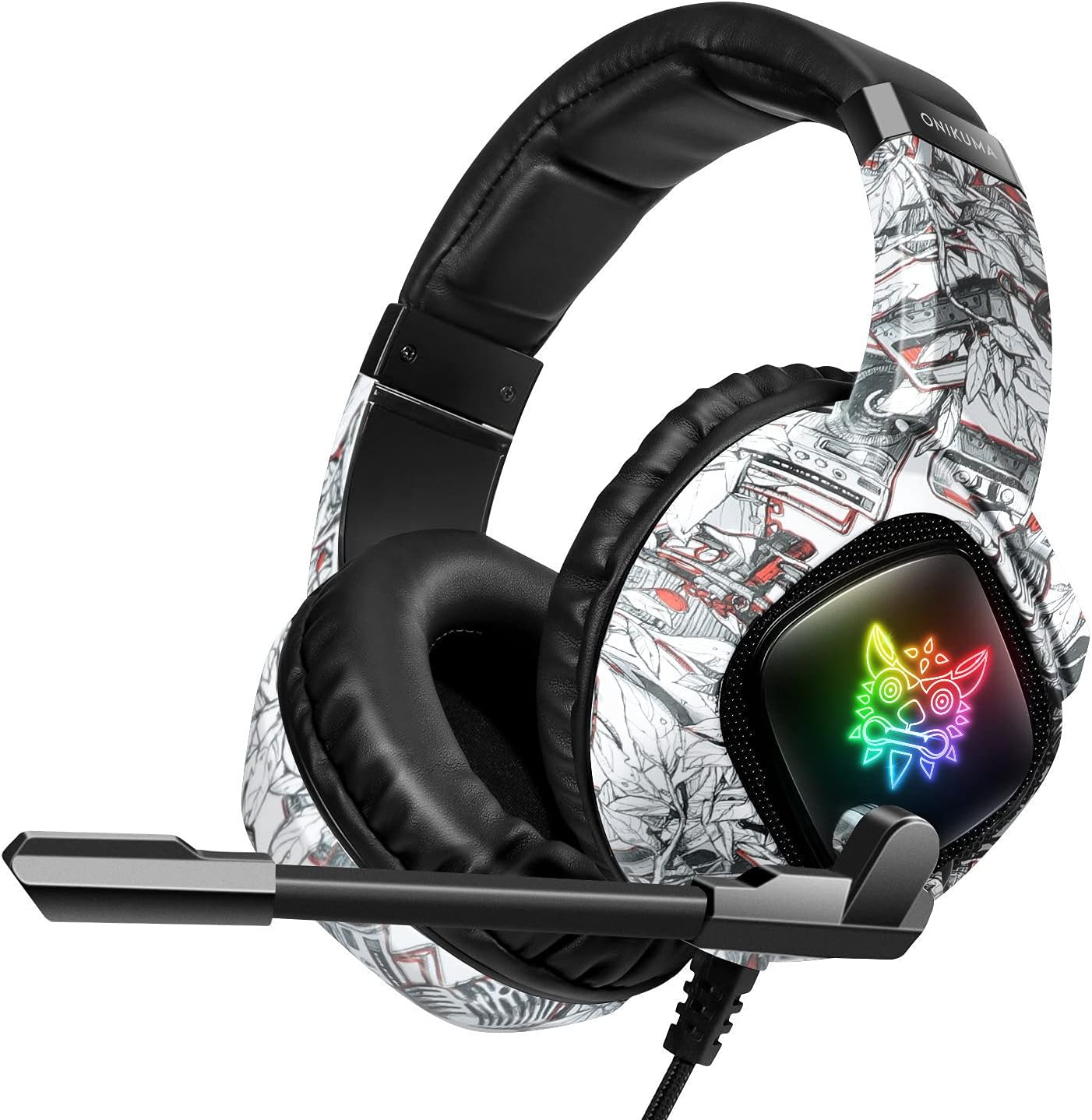 Amazon.com: Gaming Headset - Stereo Surround Sound Gaming Headset with ...
