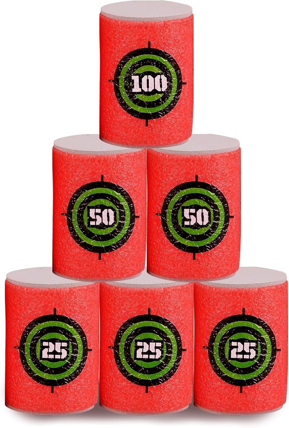 EKIND Foam Can Target Compatible for Nerf Elite Series Blasters & Target Games