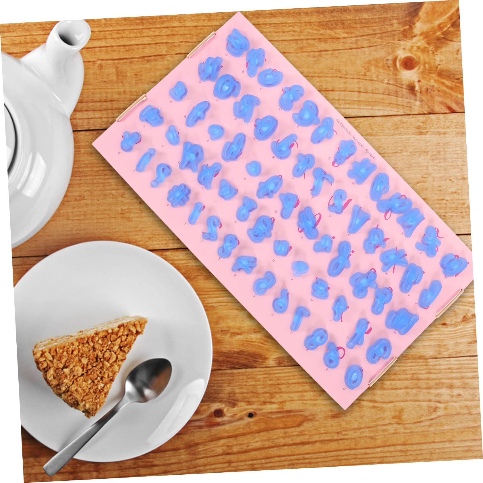 DECHOUS 198piezas Moldes De Galletas Letras Decorativas Para Pasteles y Galletas Prensa De Cocina Para Accesorios De Hornear Para Familias